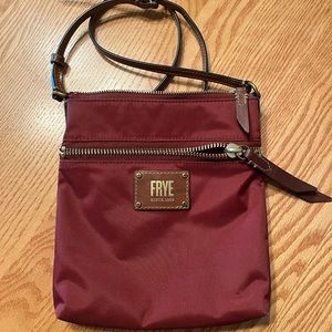 Frye red clay Ivy crossbody